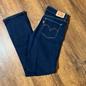 Levi's 712 Slim Women's Dark Blue Jeans